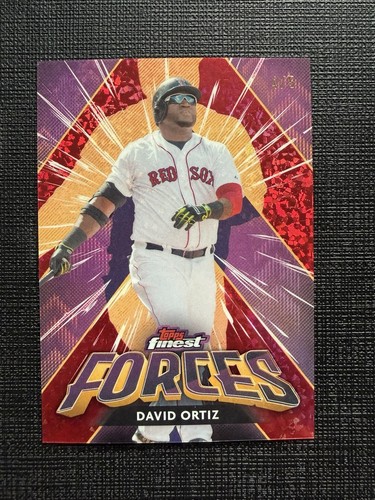 2026 topps finest forces - 2026, red