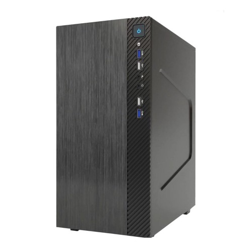 Itek case mini tower - itek, nero