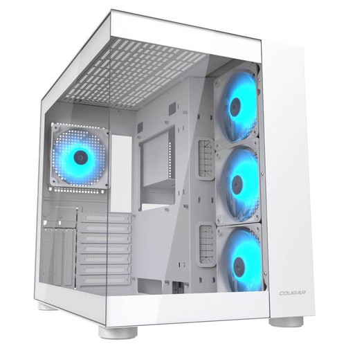Cougar fv150 white rgb case - white,